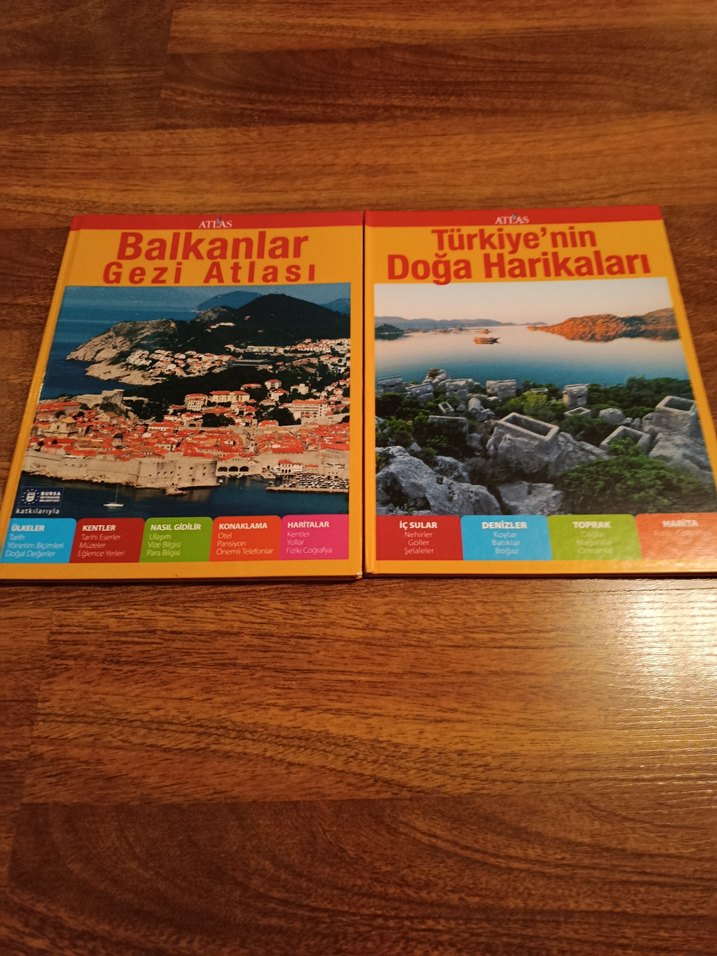 Balkanlar Gezi Atlası ve Türkiye'nin Doğa Harikaları Kitapları - Görsel 2
