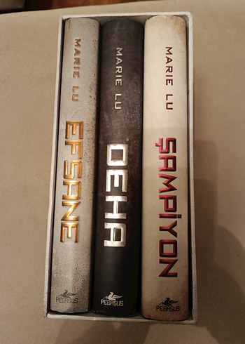 Marie Lu - Efsane Serisi 3 kitap kutulu set - Görsel 2