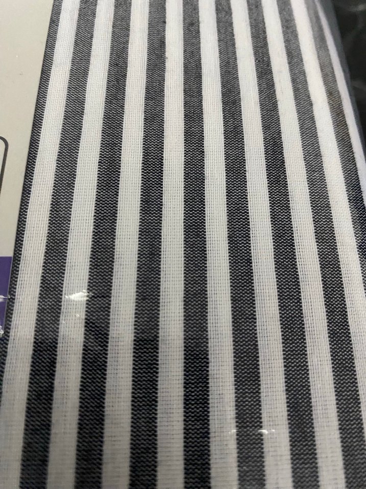 Siyah Çizgili Beyaz Nevresim ve Çarşaf Takımı - Görsel 3