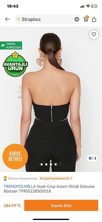 Trendyol & Milla croptop