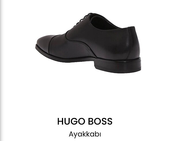 Hugo Boss Erkek Siyah Ayakkabi - Görsel 2