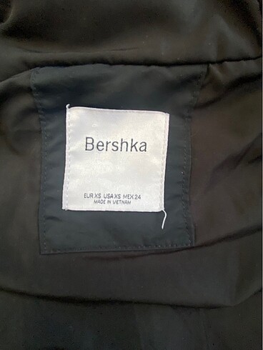 m Beden siyah Renk Bershka Mont