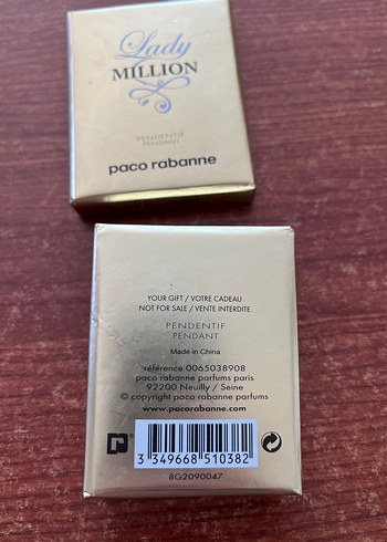 Paco Rabanne Paco Rabanne Lady Million kolye