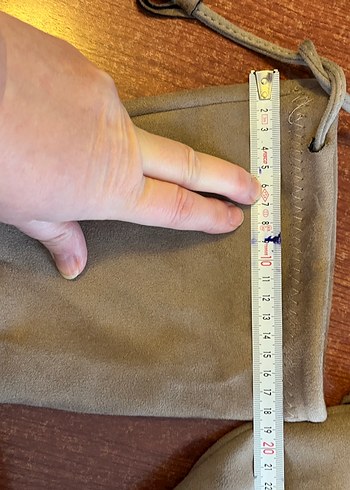 Püsküllü Süet Dizüstü Topuklu Çizme - Görsel 6