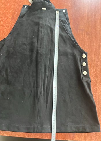 MOHİTO MARKA Süet Askılı Kısa Tulum - Görsel 5