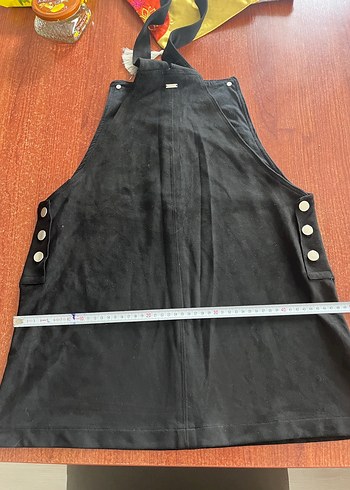 MOHİTO MARKA Süet Askılı Kısa Tulum - Görsel 6