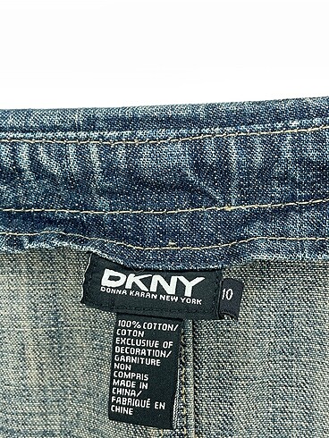 m Beden lacivert Renk DKNY Kot Ceket %70 İndirimli.