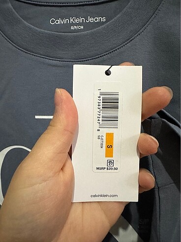 s Beden CALVIN KLEIN TSHIRT