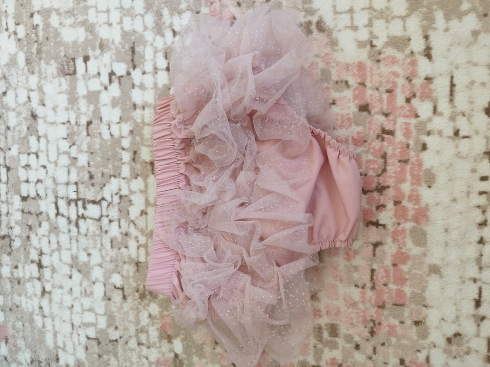 Pembe Fırfırlı Nakışlı külot - Görsel 2