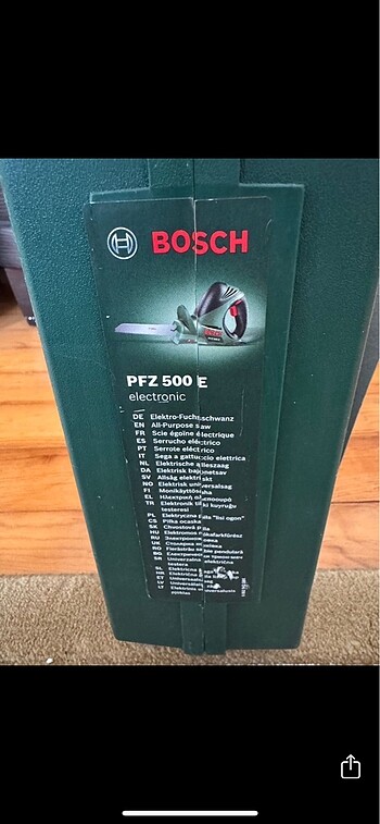 Bosch Bosch testere tilki kuyruğu