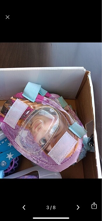 35 Beden lacivert Renk Frozen paten