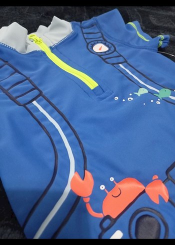 Erkek Çocuk Renkli Baskılı Kısa Kollu Mayo - Görsel 2