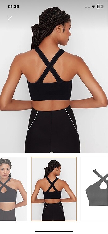 xs Beden Seamless crop