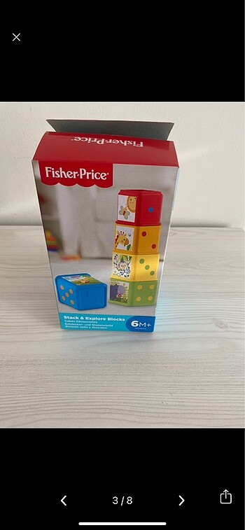 Fisher Price Fisher price eğlenceli bloklar