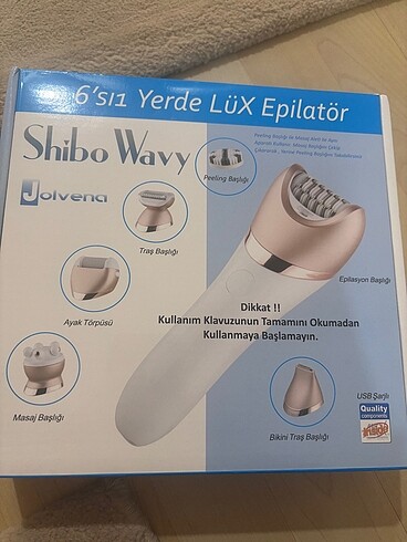shibo wavy epilasyon aleti