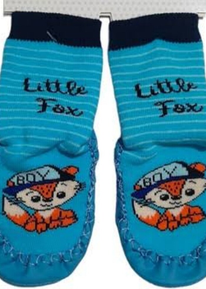 HELLO BABY İKİZ ERKEK BEBEK ÇARIK ÇORAP - Görsel 2