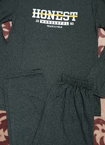 SE&ES TEKSTİL ERKEK PAMUKLU PİJAMA TAKIMI  - Görsel 3