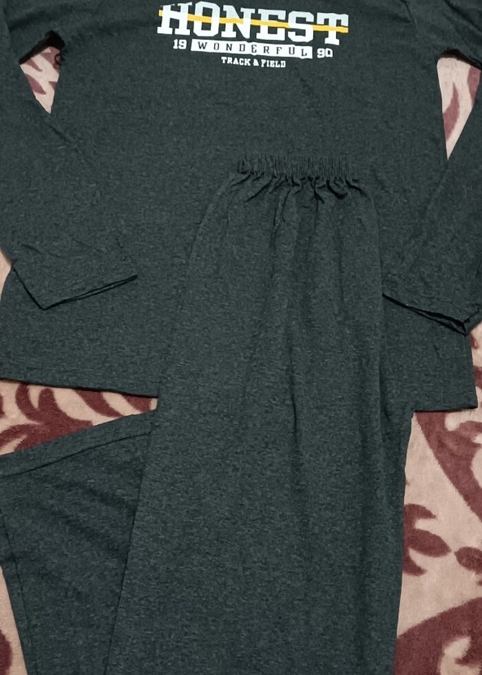 SE&ES TEKSTİL ERKEK PAMUKLU PİJAMA TAKIMI  - Görsel 5