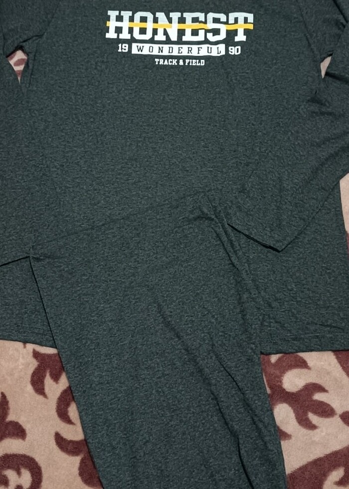 SE&ES TEKSTİL ERKEK PAMUKLU PİJAMA TAKIMI  - Görsel 3