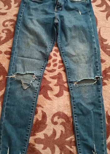 ORJ ADDAX YIRTIK DETAYLI JEAN PANTOLON  - Görsel 5