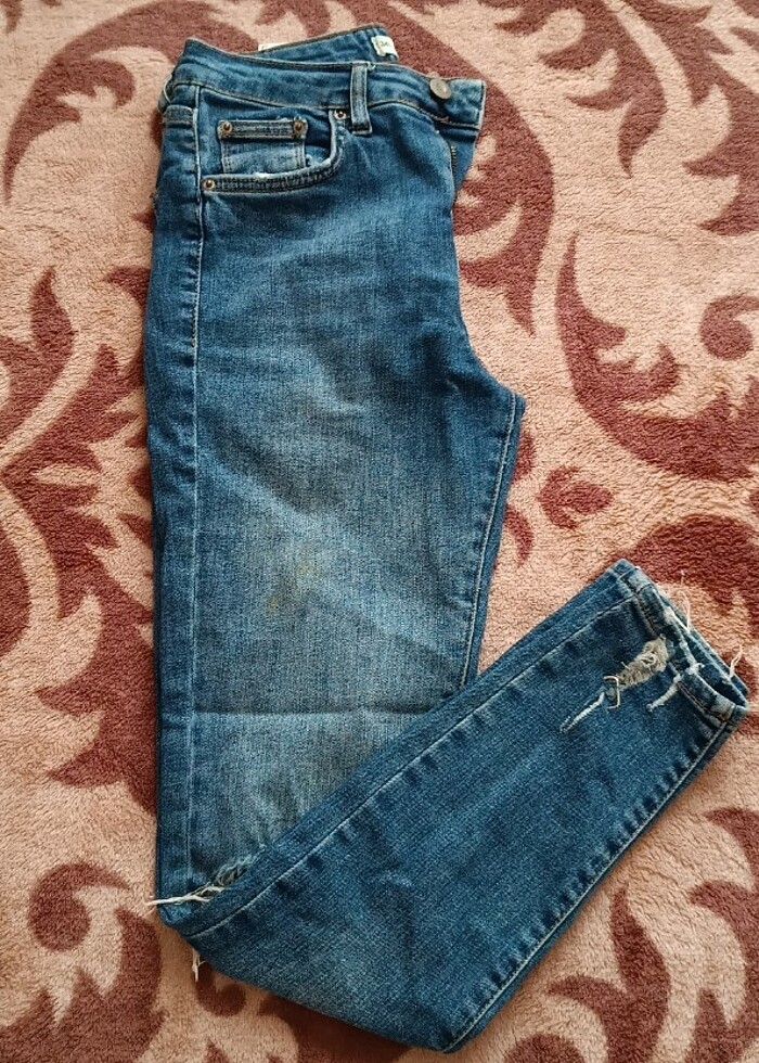 ORJ ADDAX YIRTIK DETAYLI JEAN PANTOLON  - Görsel 2