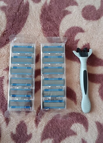 PASLANMAZ ÇELİK 6 BIÇAKLI TIRAŞ SETİ  - Görsel 6