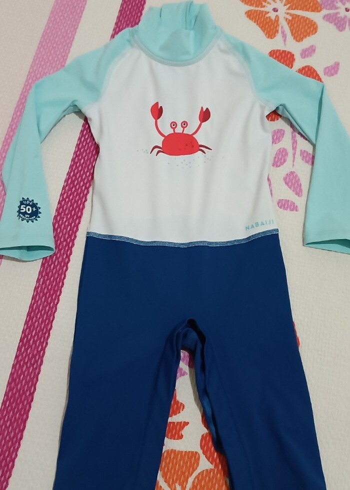 DECATHLON NABALJİ UV KORUMALI ERKEK BEBEK MAYO VE PATİK  - Görsel 4