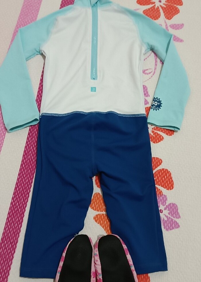 DECATHLON NABALJİ UV KORUMALI ERKEK BEBEK MAYO VE PATİK  - Görsel 5