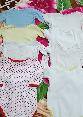 8 ADET UNİSEX KISA VE UZUN KOLLU ZIBIN - Görsel 4