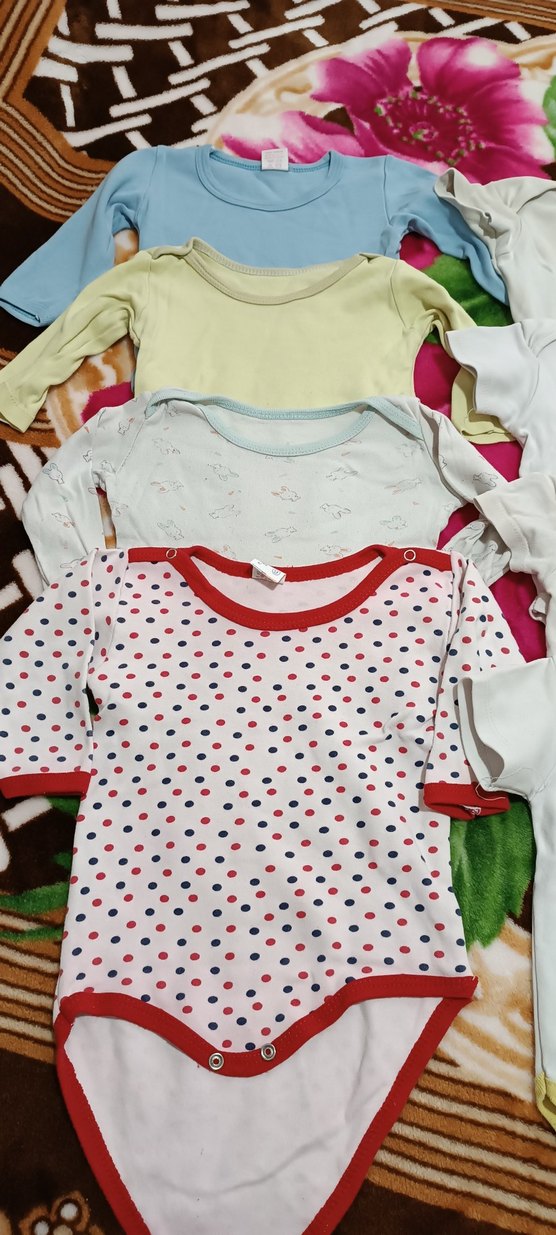 8 ADET UNİSEX KISA VE UZUN KOLLU ZIBIN - Görsel 2