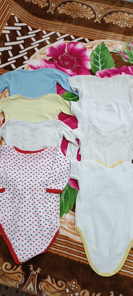 8 ADET UNİSEX KISA VE UZUN KOLLU ZIBIN - Görsel 4