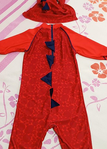 TU MARKA UV KORUMALI ERKEK ÇOCUK MAYO VE ŞAPKA - Görsel 6