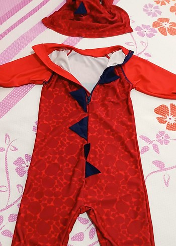 TU MARKA UV KORUMALI ERKEK ÇOCUK MAYO VE ŞAPKA - Görsel 7