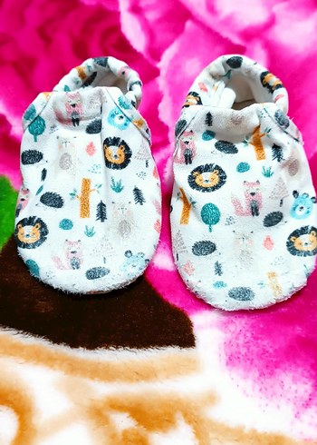 BANNYBONS DERİ TABANLİ BEBEK EV PATİĞİ - Görsel 2