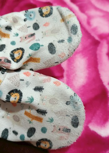 BANNYBONS DERİ TABANLİ BEBEK EV PATİĞİ - Görsel 6