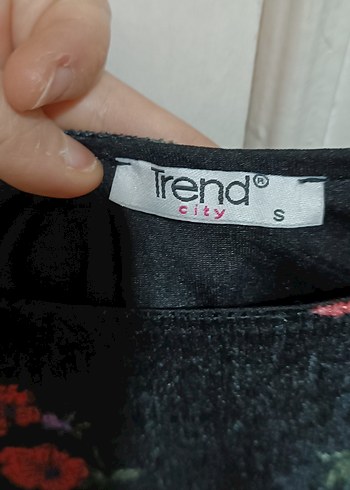 TREND CİTY KADİFE KLOŞ ELBİSE - Görsel 7