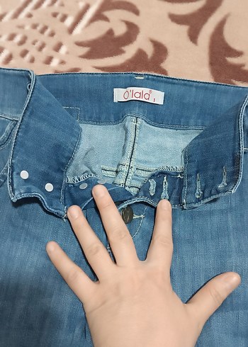 YÜKSEK BEL BORU PAÇA LİKRALI KOT PANTOLON - Görsel 4