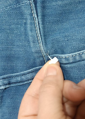 YÜKSEK BEL BORU PAÇA LİKRALI KOT PANTOLON - Görsel 5