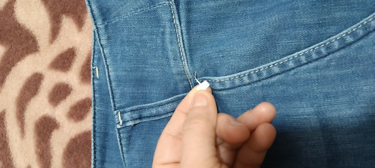 YÜKSEK BEL BORU PAÇA LİKRALI KOT PANTOLON - Görsel 5