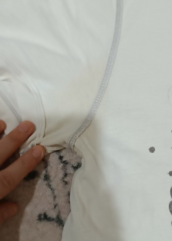 m Beden beyaz Renk BASKILI ERKEK İKİ ADET TİŞÖRT