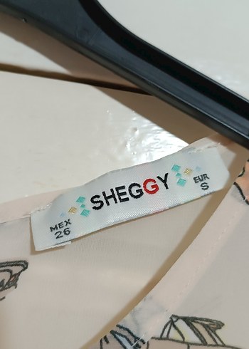 m Beden beyaz Renk SHEGGY ŞİFON BLUZ