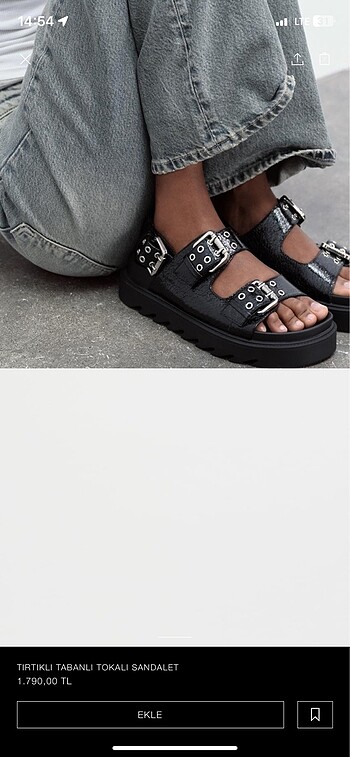 Zara Metal sandalet