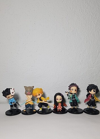 Beden 6'lı Demon Slayer Anime Figür