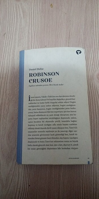 robinson crusoe - Daniel defoe