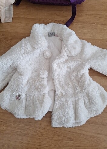 24-36 Ay Beden Kemik rengi pelus mont