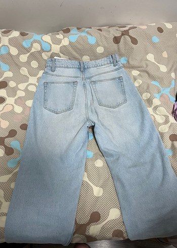 Bershka Düğmeli Mom Jean - Görsel 3