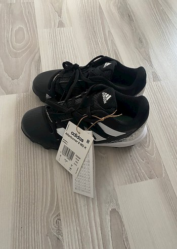 Erkek çocuk siyah Adidas spor ayakkabı - Görsel 3