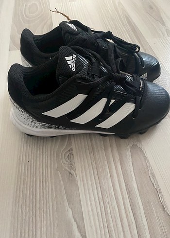 Erkek çocuk siyah Adidas spor ayakkabı - Görsel 4