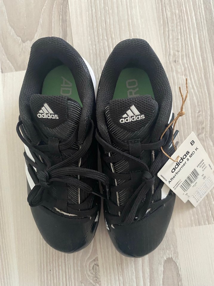 Erkek çocuk siyah Adidas spor ayakkabı - Görsel 5