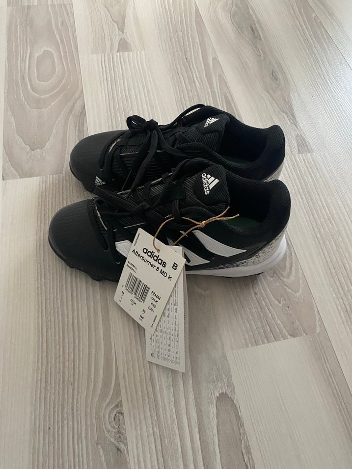 Erkek çocuk siyah Adidas spor ayakkabı - Görsel 3